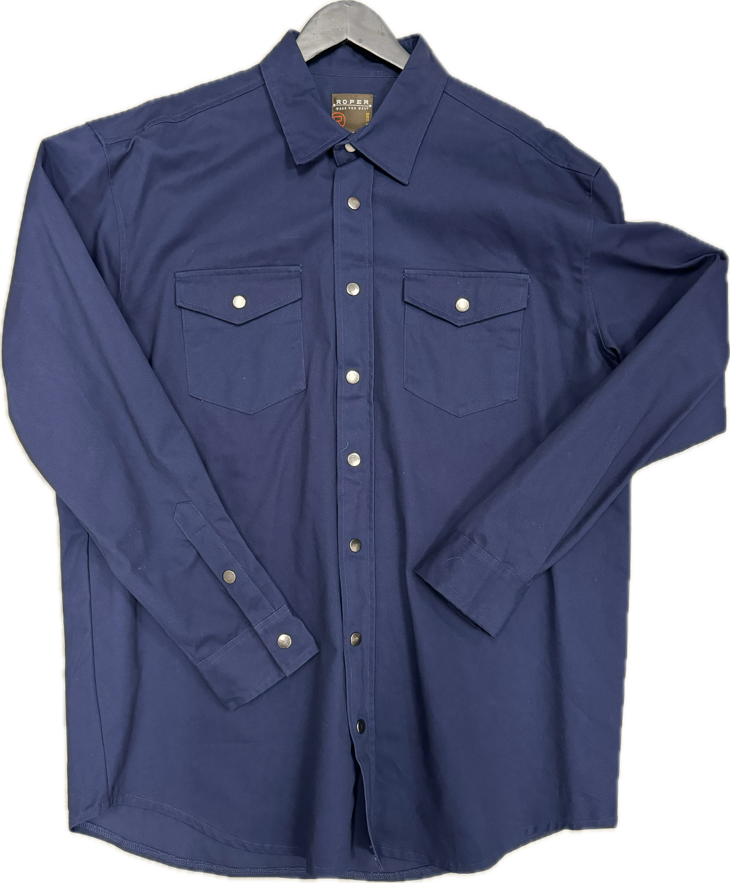 Snap Front Brushed Twill Shirt
