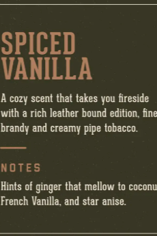 18.21 Spiced Vanilla Car Air Freshener 2