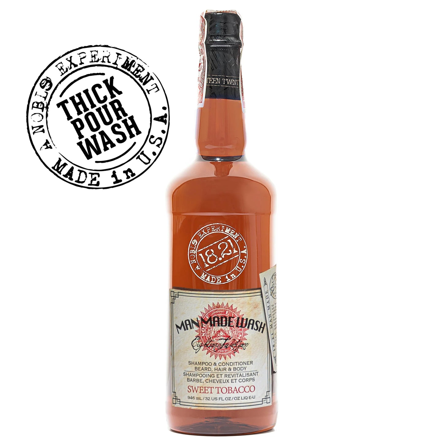 18.21 Sweet Tobacco Wash 32oz