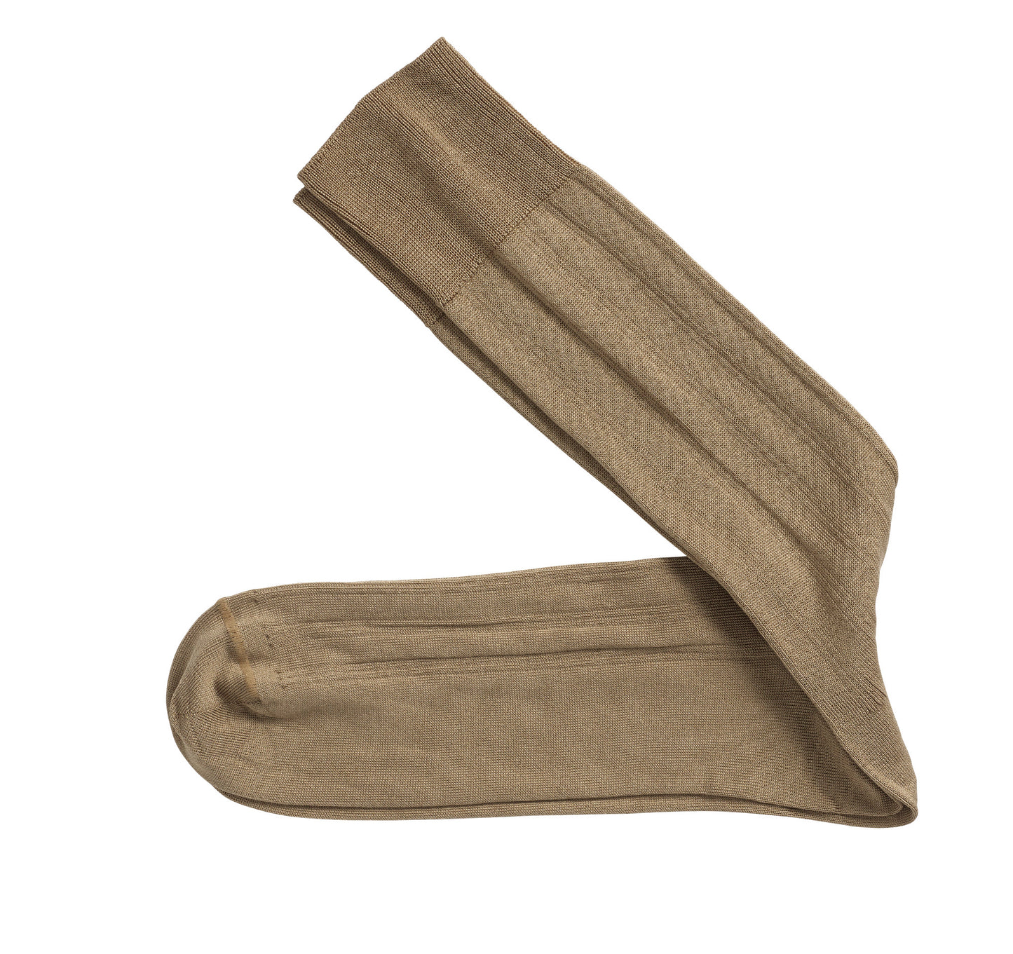 Pima Cotton Ribbed Socks
