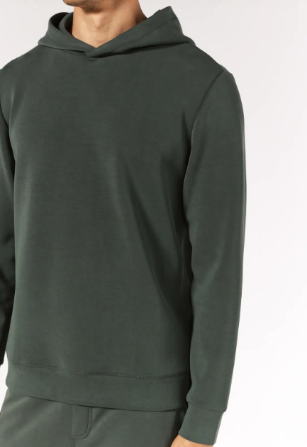 7 Diamonds Rev Modal Hoodie Basil color 3
