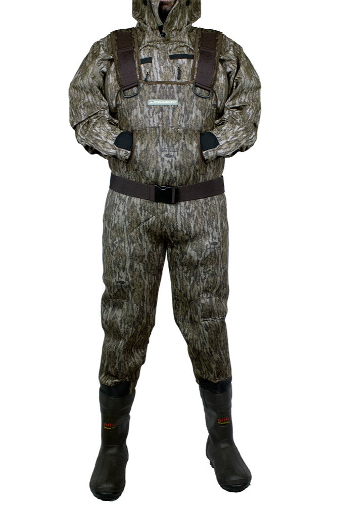 BAYOU 3.5MM NEOPRENE CAMO CHEST WADER 600G BOOTS
