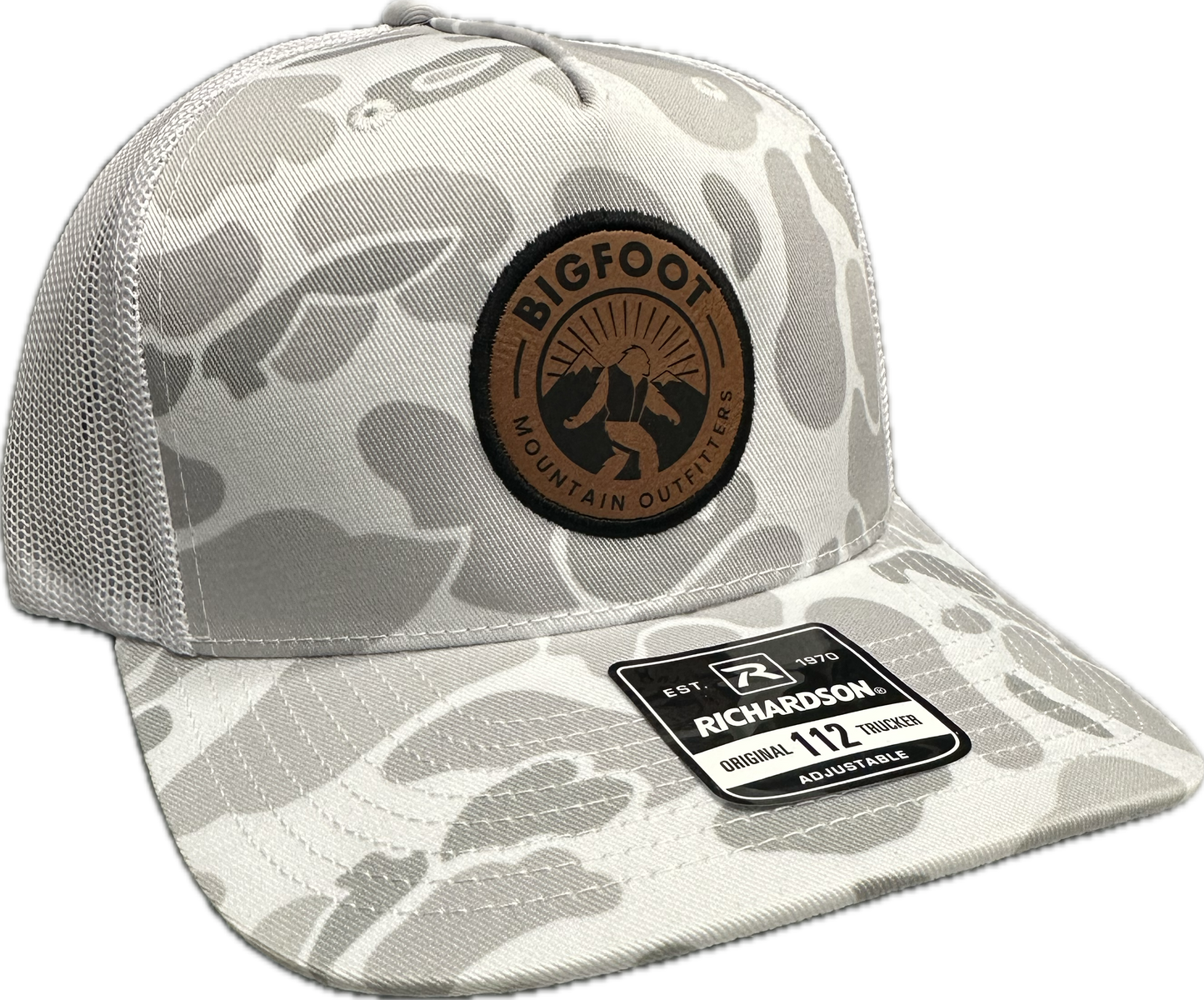 BMO Mesh Hat - Blizzard Camo/White