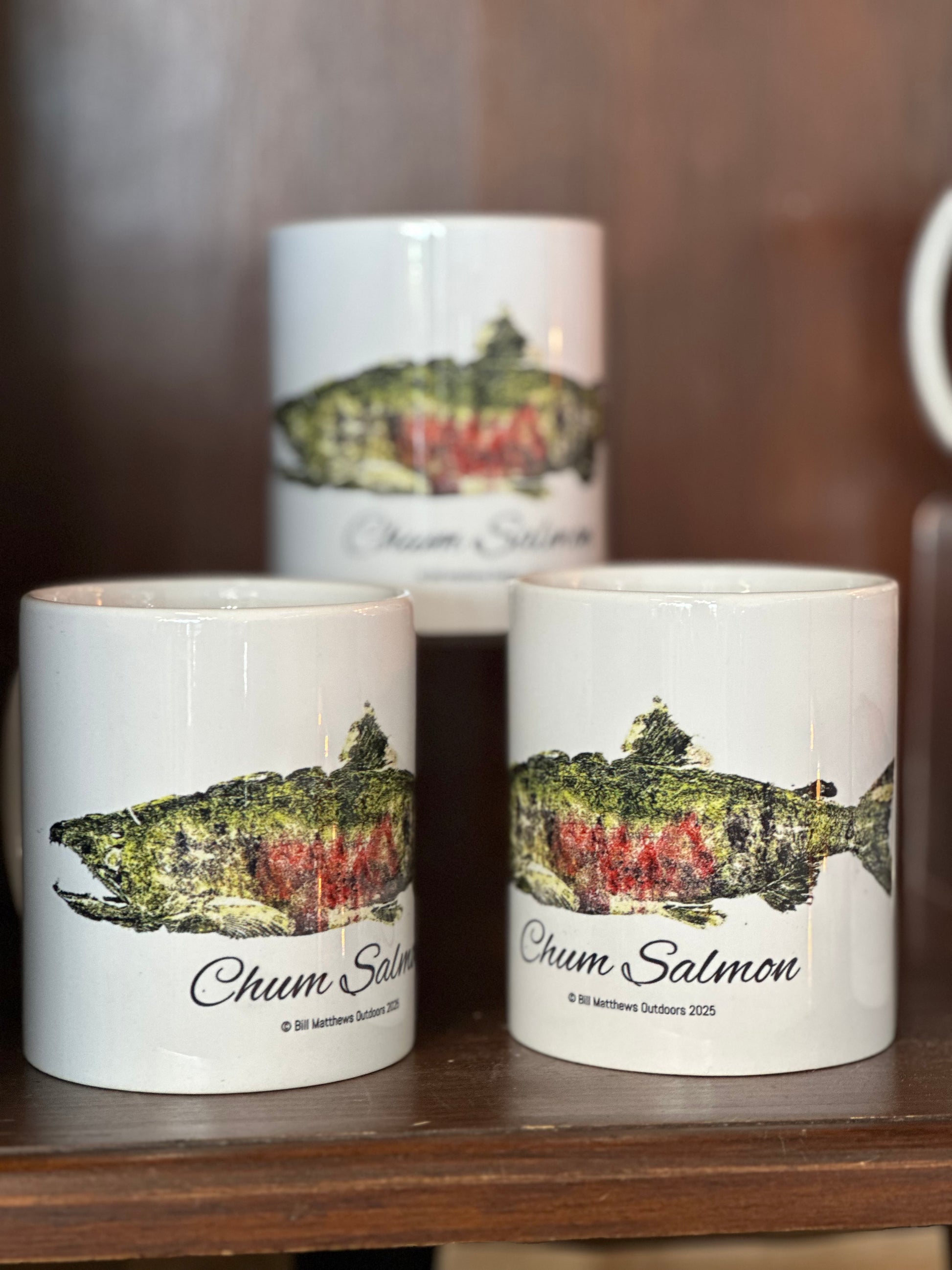 BMO Fish Art Chum Salmon Mug