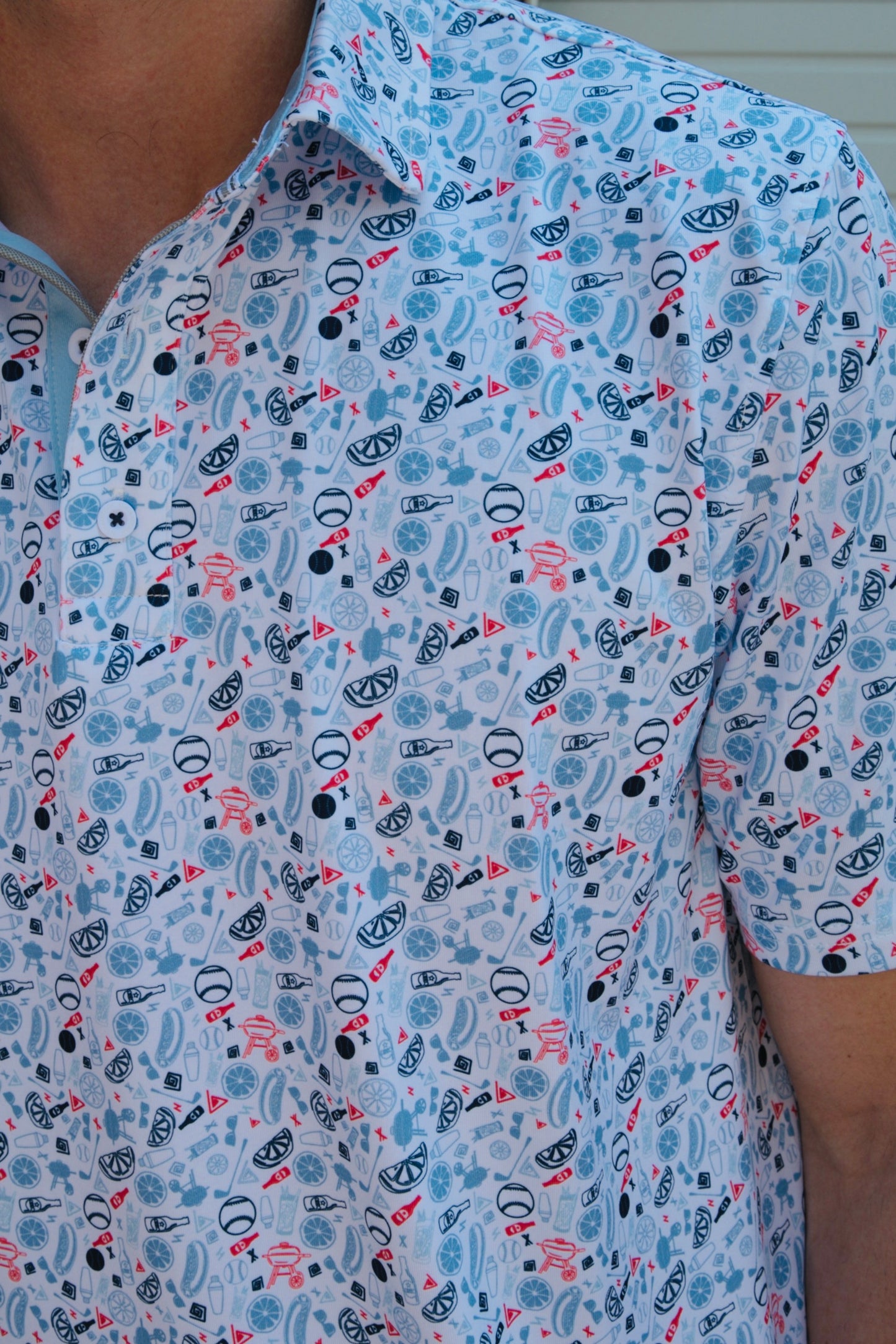Chester BBQ Performance Polo