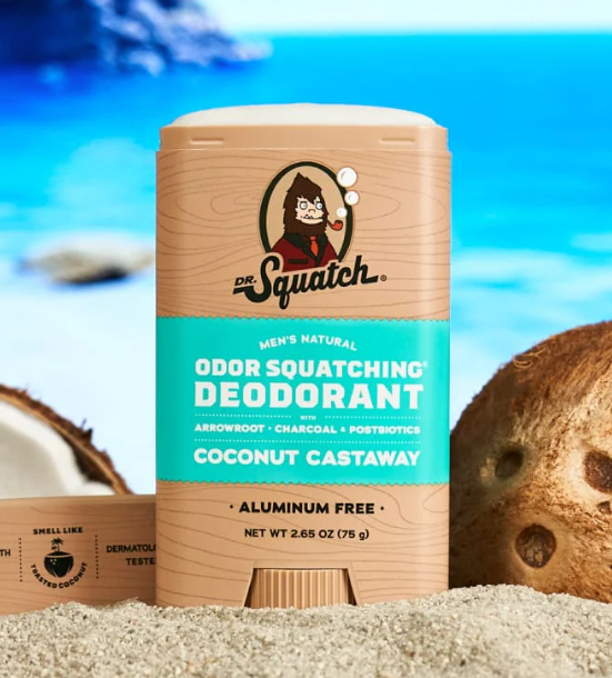Dr. Squatch Coconut Castaway Deodorant
