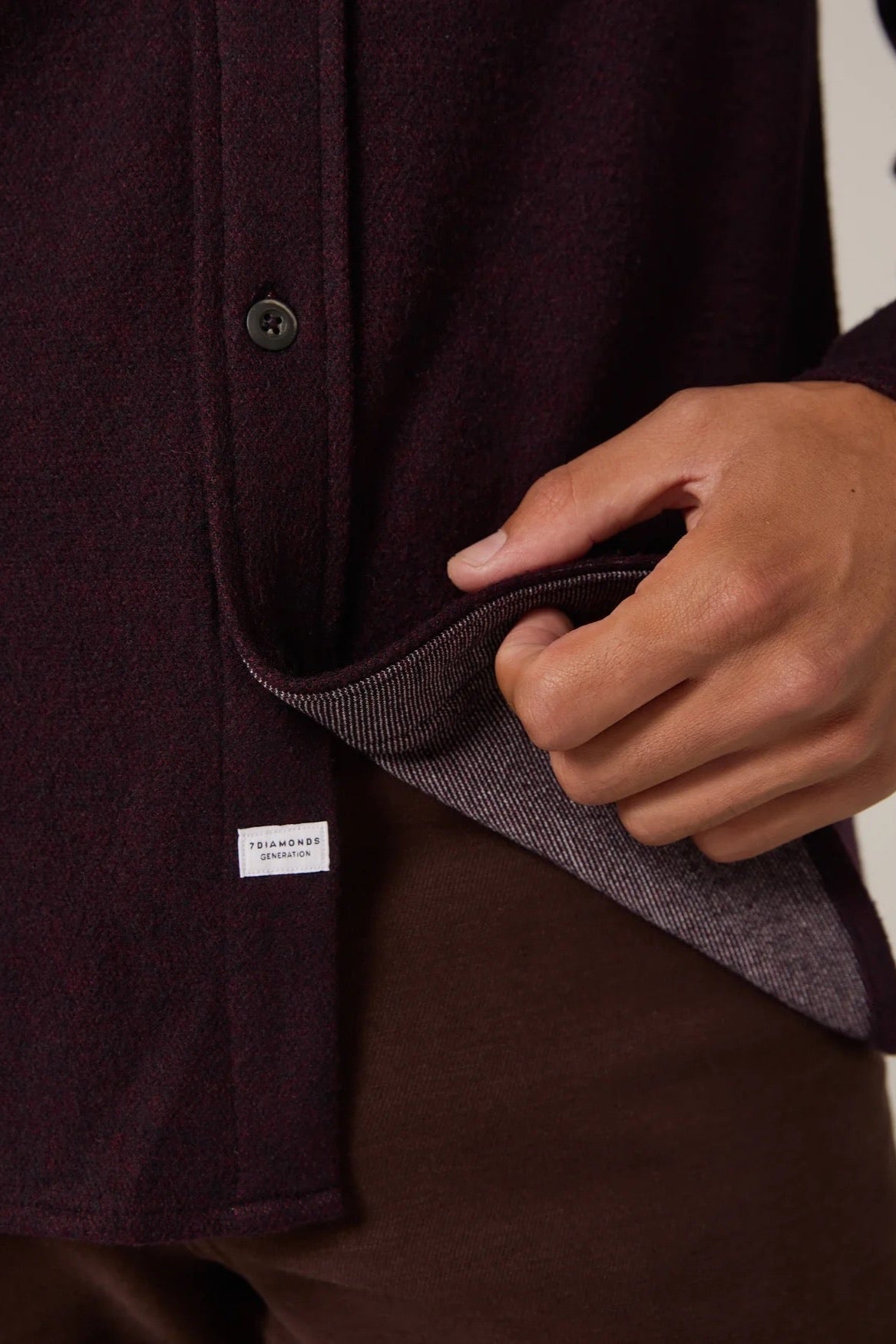 Generation Long Sleeve Shirt - Bordeaux