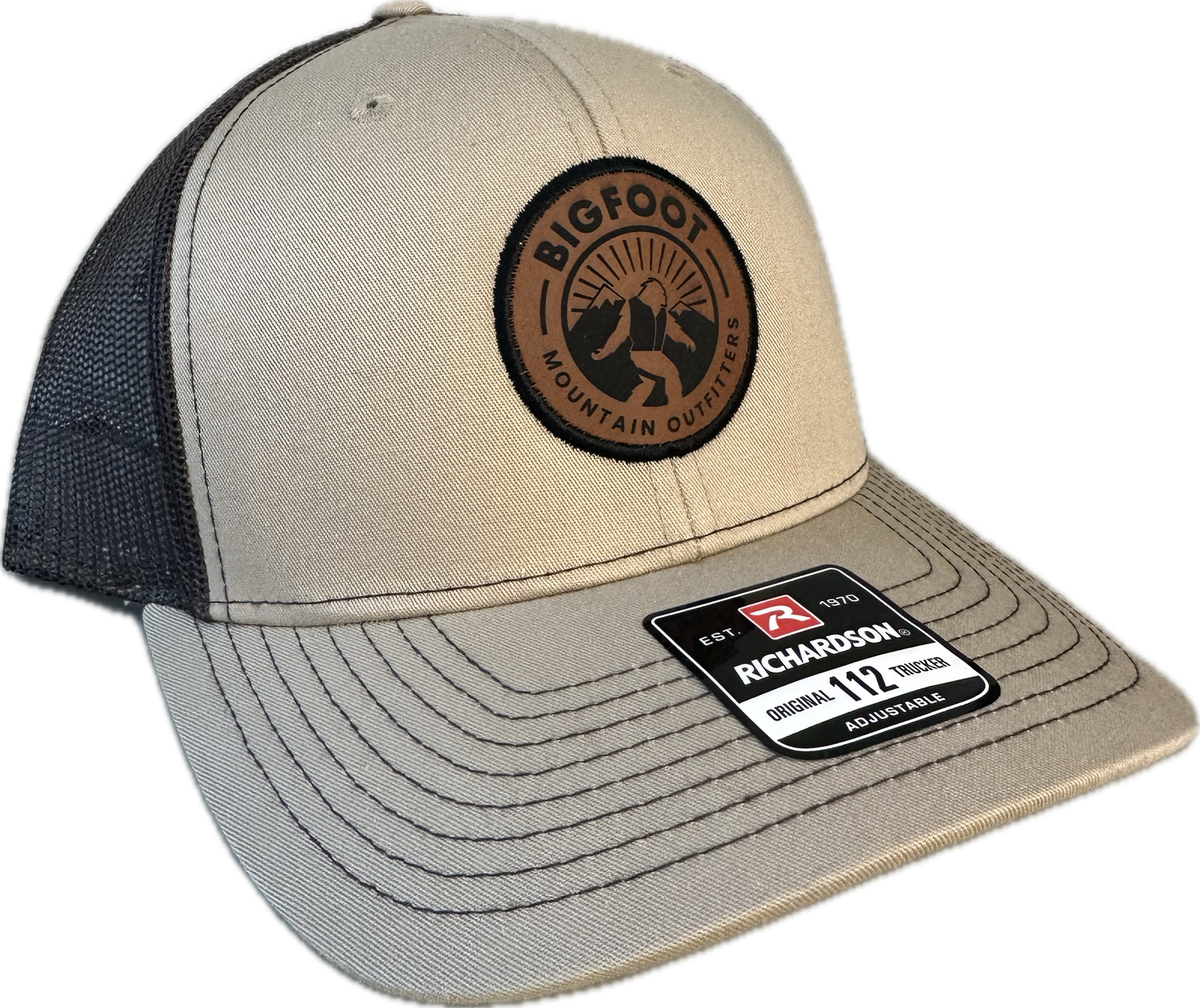 BMO Mesh Hat - Khaki/Coffee
