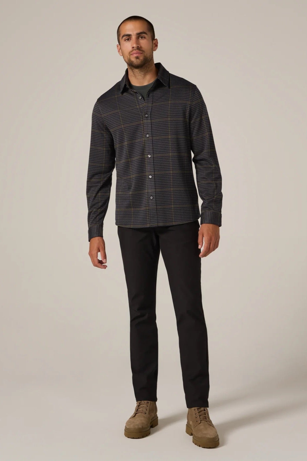Generation Knit Shirt-Navy