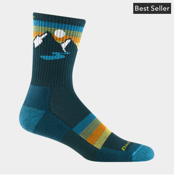Darn tough Ridge Micro Crew Lightweight Hiking Sock