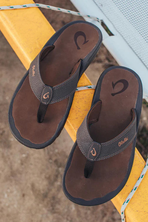 Olukai Ohana Flip Flop Dark Java/Ray