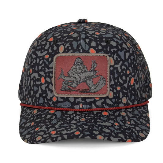 The Fishin' Sasquatch Patch Hat