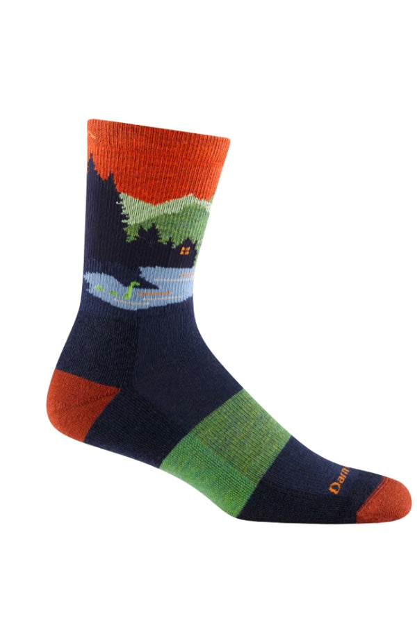Men's Close Encounters Micro Crew Midweight Hiking Sock