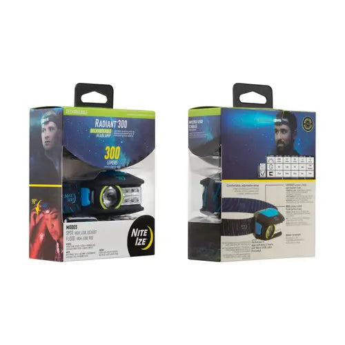 Radiant® 300 Rechargeable Headlamp