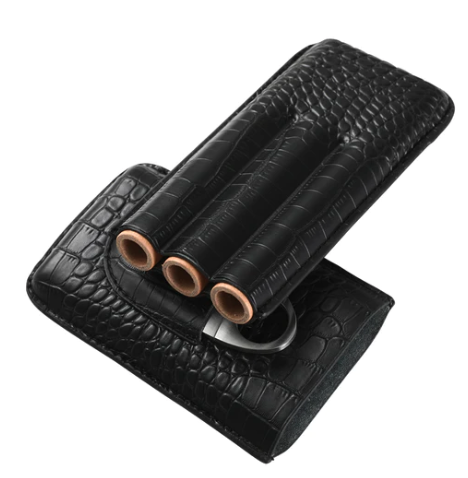 Trio Cigar Traveler with Cutter