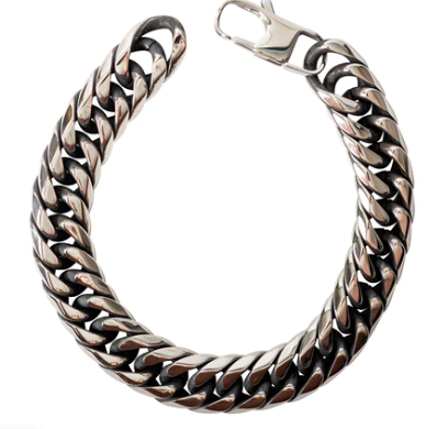 Stainless Link Cuff