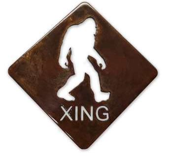 Bigfoot Crossing Magnet