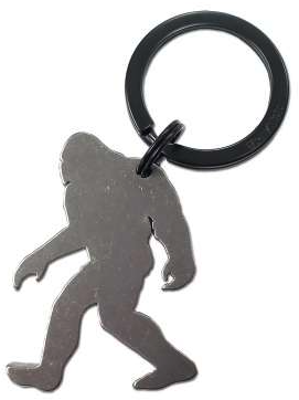 Bigfoot Walking Keychain