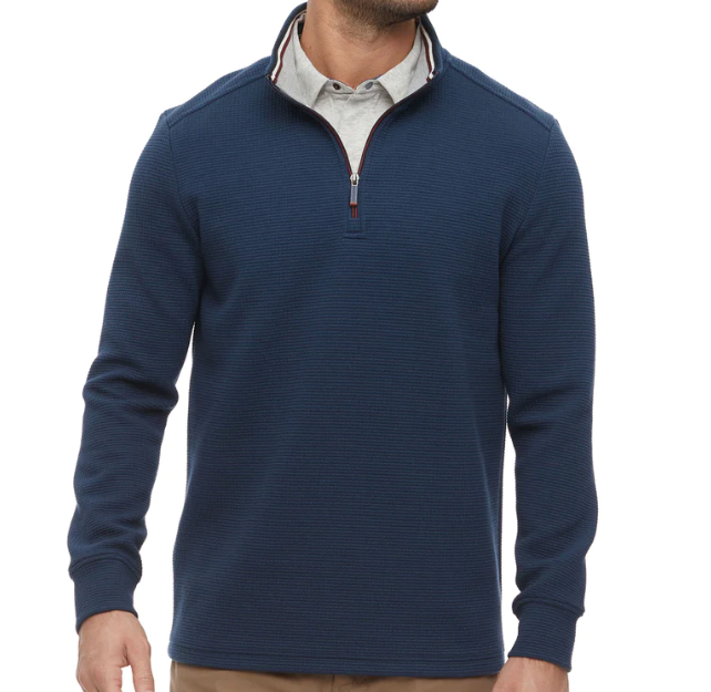 Warren 1/4 Zip Mock Neck