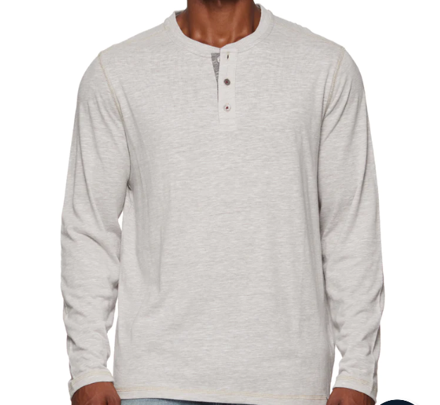 Rollins Snow Slub L/S Henley