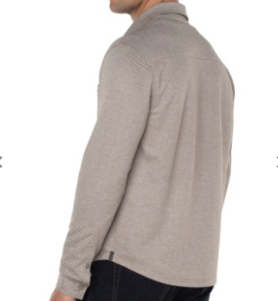 Knit Button Up Long Sleeve Shirt