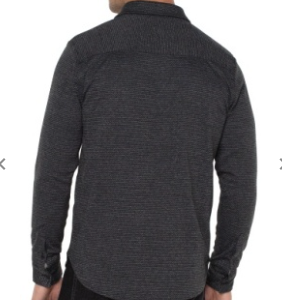 Knit Button Up Long Sleeve Shirt