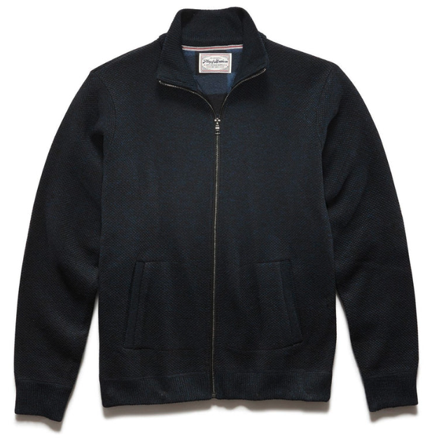 Rhineland Full Zip Fleece Lined Sweater