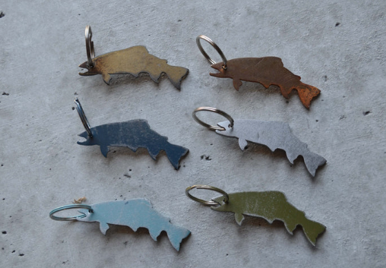 Trout Bottle Opening Keychain