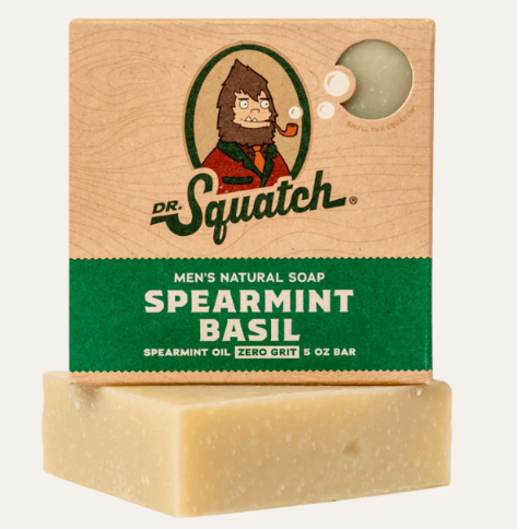 Dr. Squatch Spearmint Basil Soap