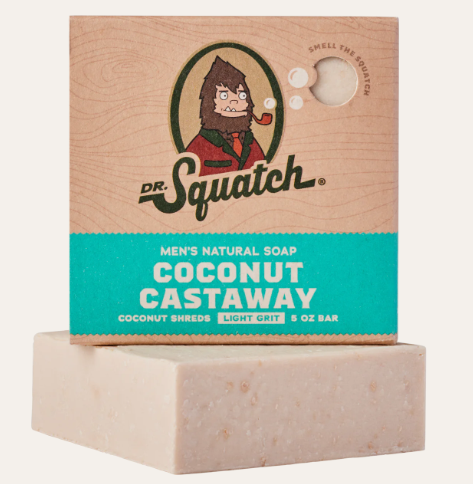 Dr. Squatch Coconut Castaway Soap