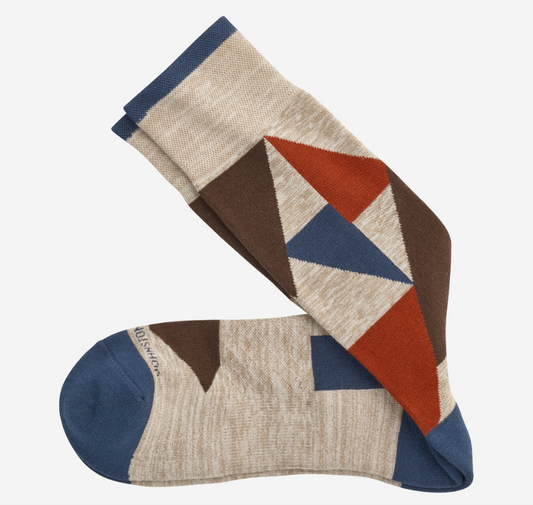 Comfort Geometric Sock