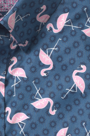 Printed Flamingo S/S Shirt