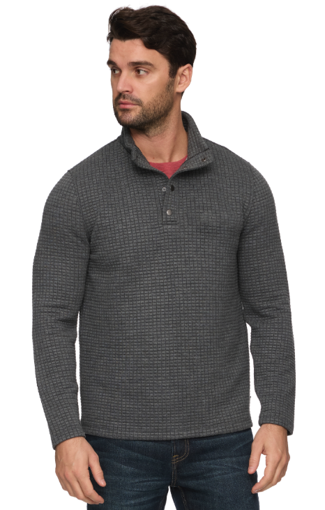 Silverton Quilted Mock Neck