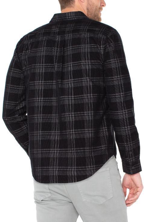 L/S Double Pocket Button Up