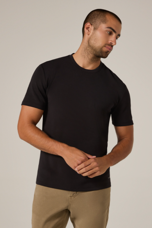Rev Short Sleeve Tee-Black