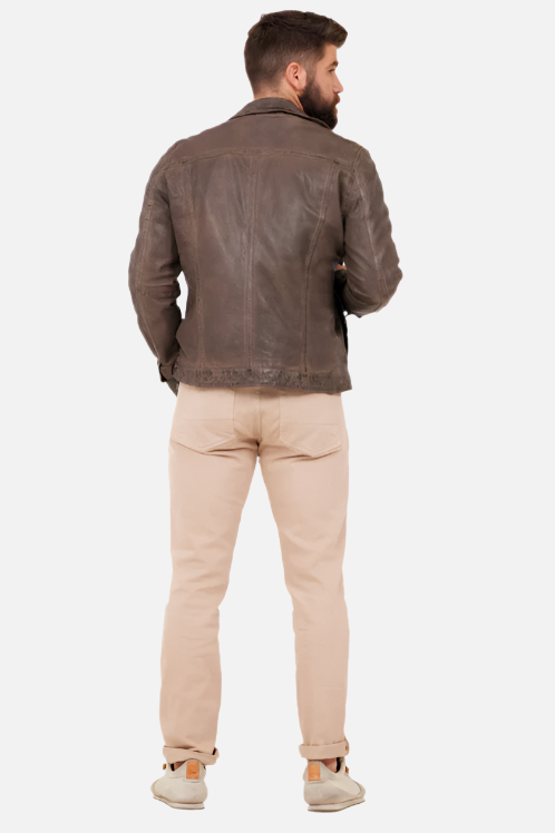 Geoff RF Leather Jacket