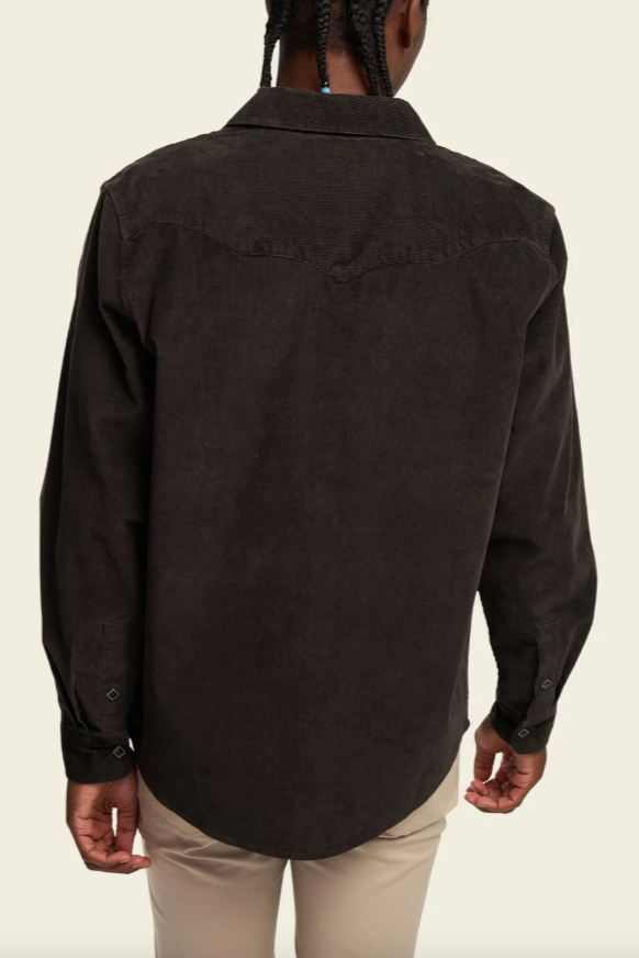 Banning Corduroy Snapshirt