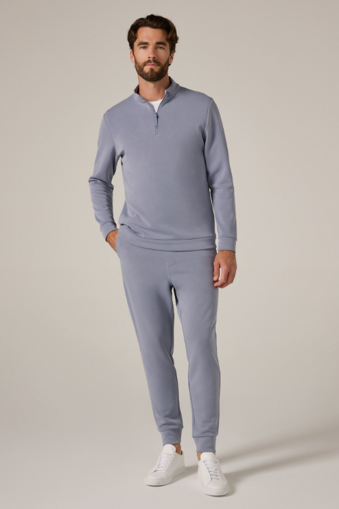 Rev Quarter Zip Pullover - Thundercloud