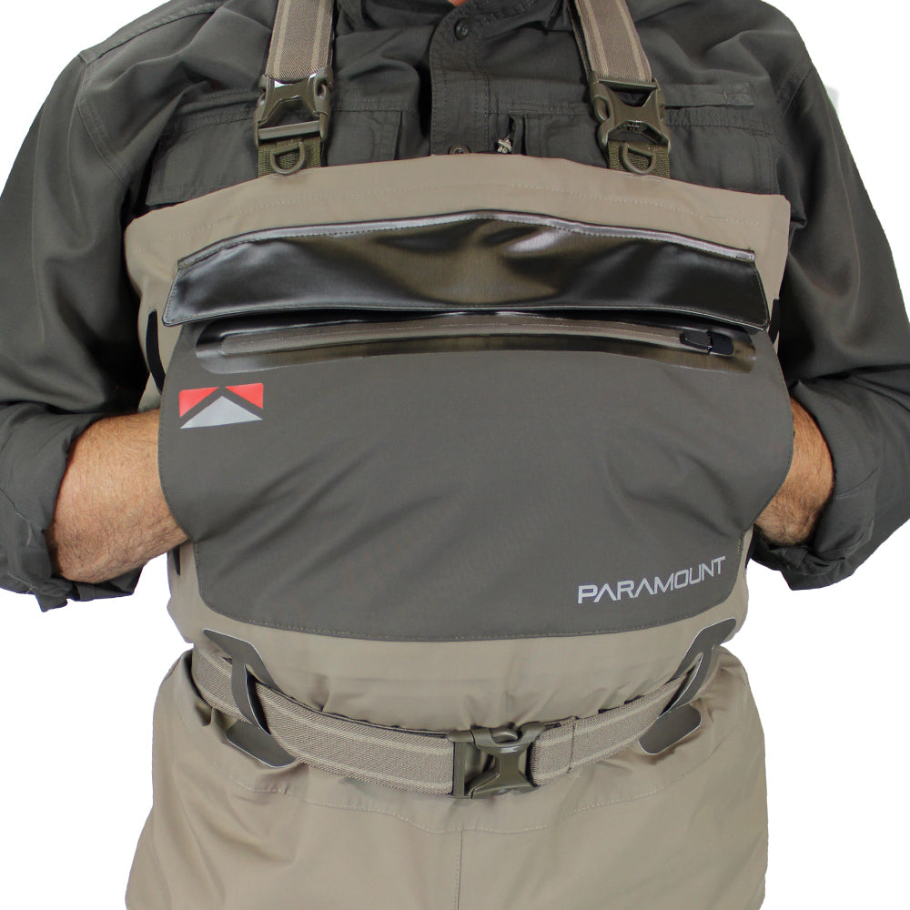 SLATE BREATHABLE STOCKINGFOOT CHEST WADER