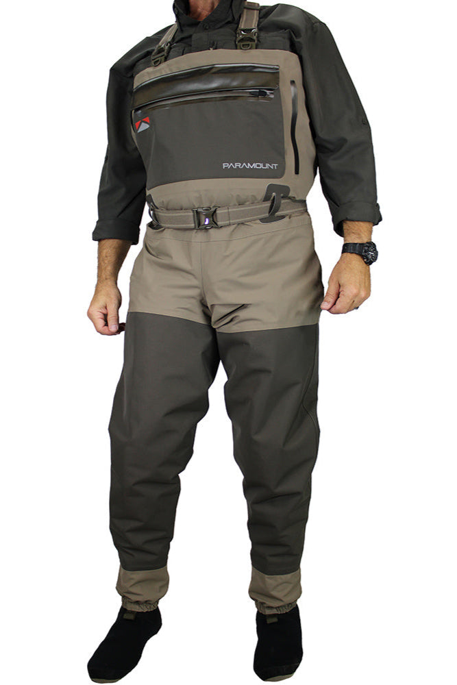 SLATE BREATHABLE STOCKINGFOOT CHEST WADER