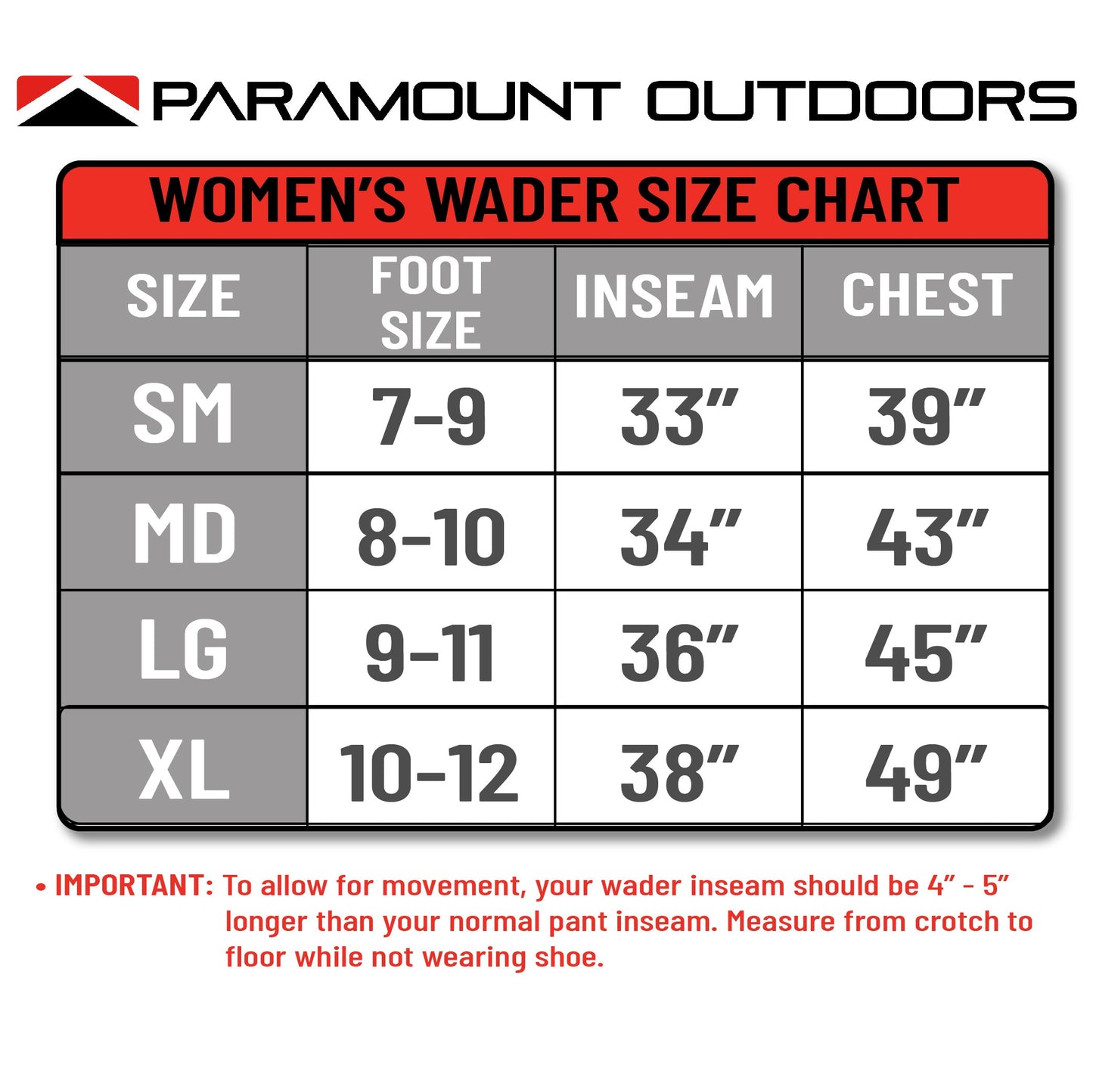 WOMEN'S ZIPPERED BREATHABLE WADER