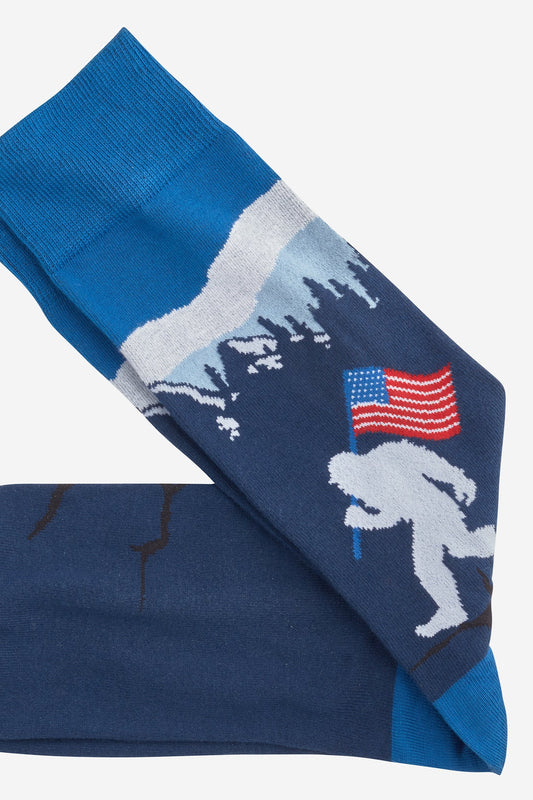 Yeti Flag Socks