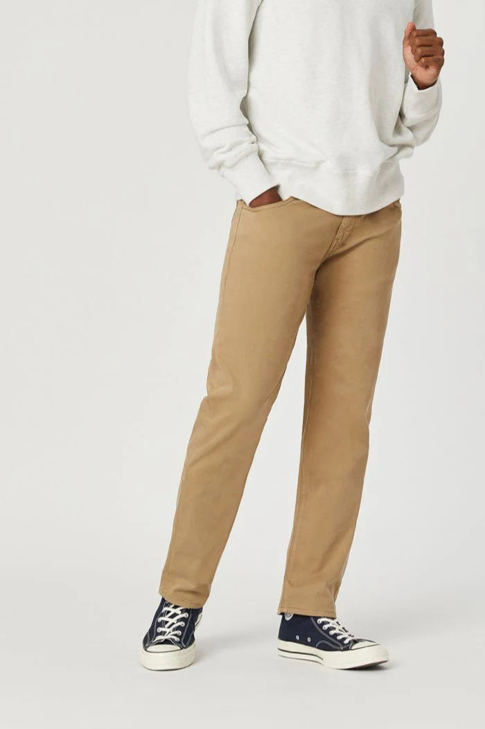 Zach Straight Leg Pant Khaki Twill