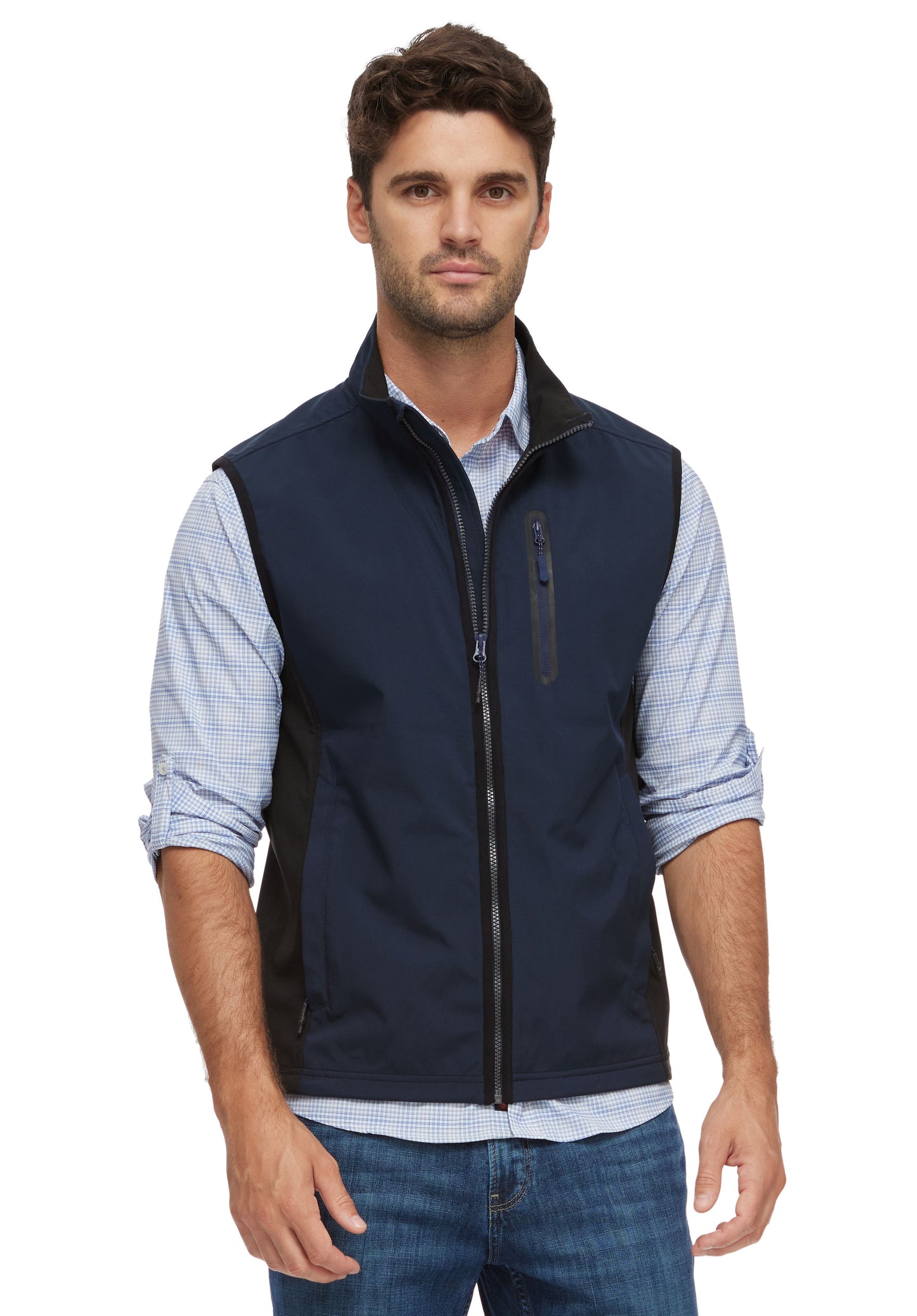 Lukeville Performance Color Block Stretch Vest