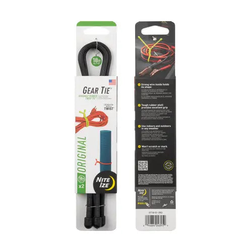 Gear Tie® Original Reusable Rubber Twist Tie™