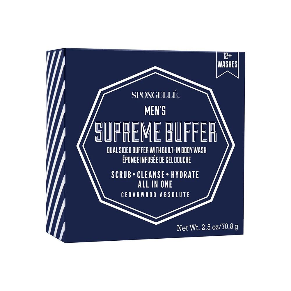 Men's Body Buffer and Shower Wash- 12+ Wash