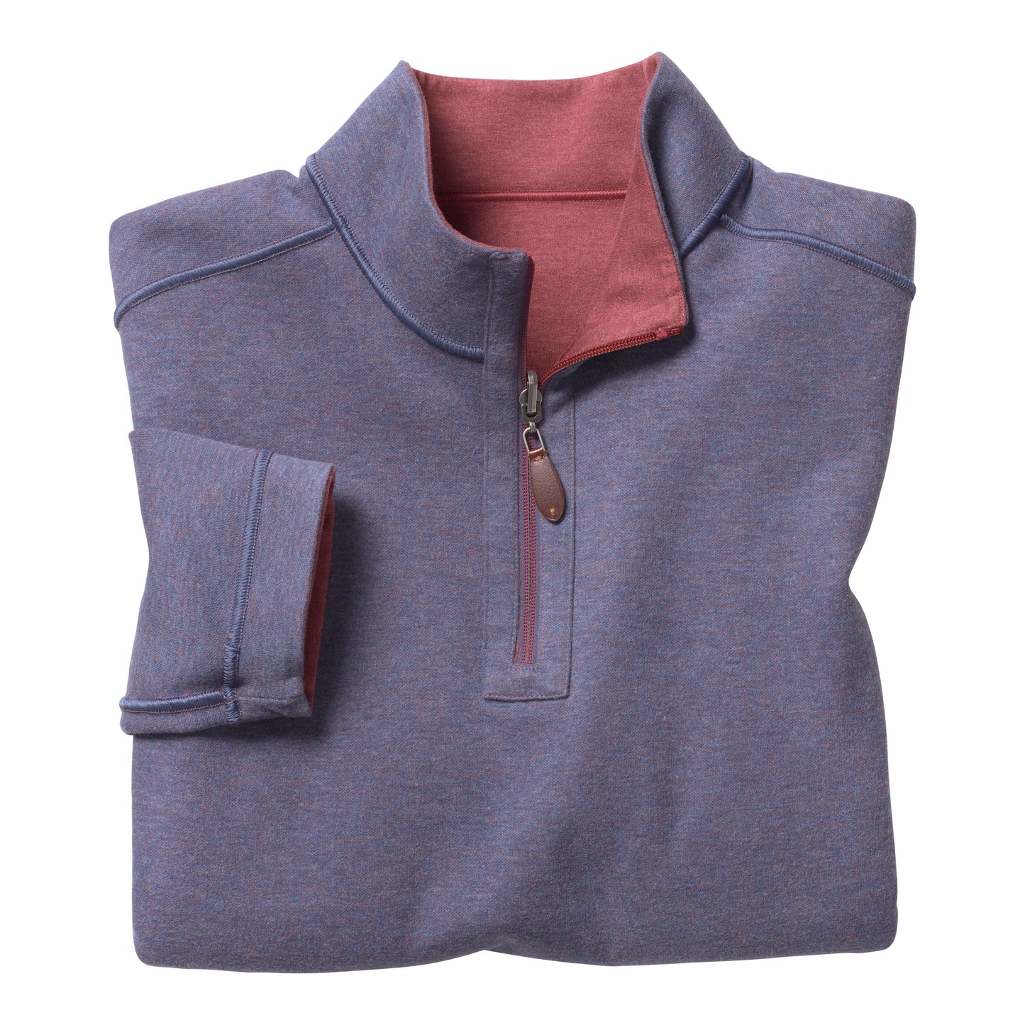 Reversible Solid Quarter Zip