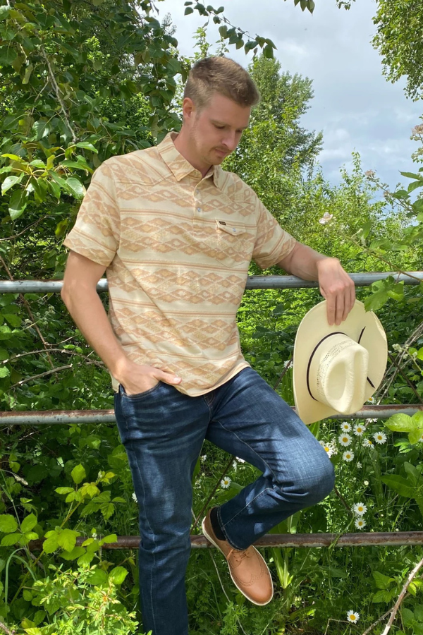 Ranchero Jacquard Polo
