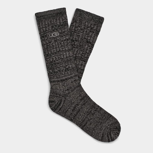 Trey Rib Knit Crew Socks
