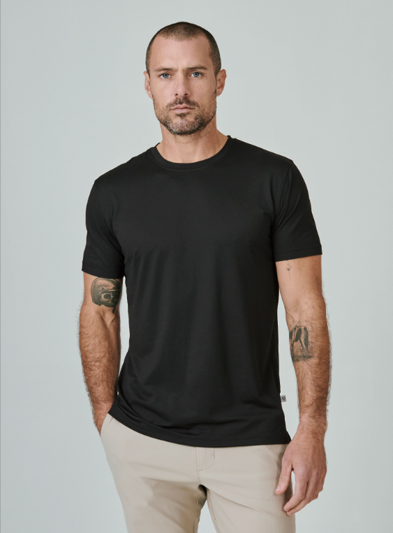 7 Diamonds Core Crew Neck Tee Black